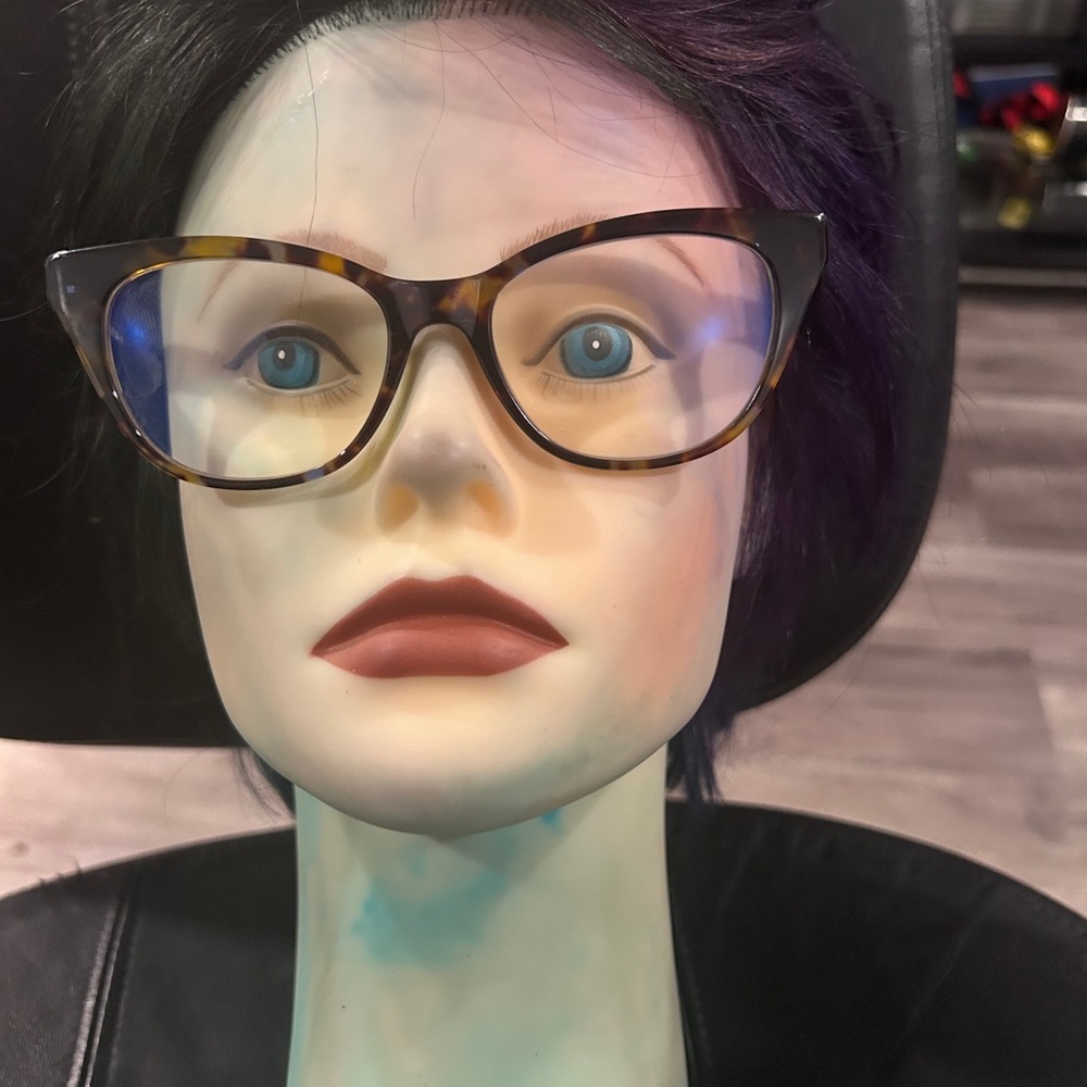 Le Specs Tortoiseshell Cat Eye Glasses FRAME ONLY